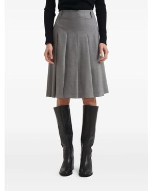 Max Mara Pleated midi skirt - Negro