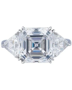 Fantasia by Deserio Anillo en oro blanco de 14 ct con diamantes