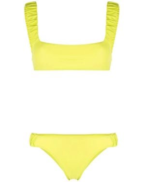 Sunnei Set Bikini Con Stampa - Giallo