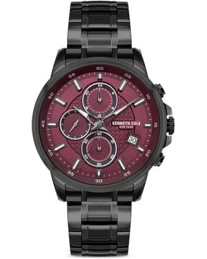 Kenneth Cole Reloj Chronograph De Mm - Rojo