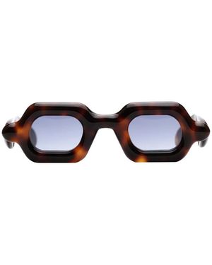 Paloceras Occhiali Da Sole Pebble Sx Geometrici - Marrone