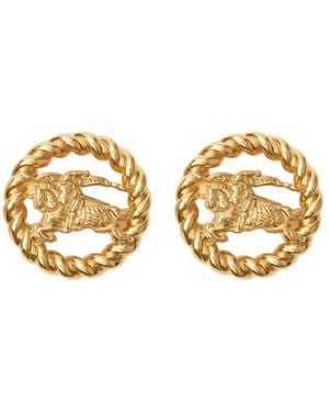 Burberry Ekd Stud Earrings​ - Metallic