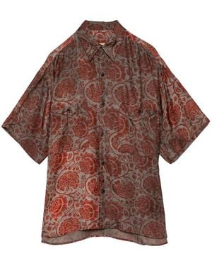 Uma Wang Teorya Shirt - Brown