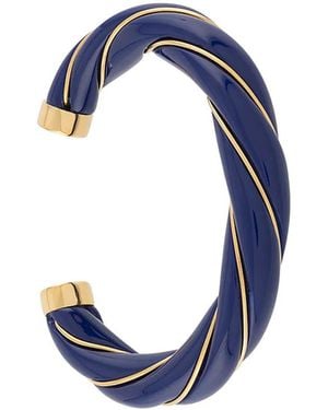 Aurelie Bidermann Diana Twist-Cuff Bracelet - Blue