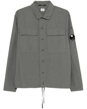 C.P. Company Patch Pocket Shirt - Grey