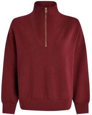 Varley Half-Zip Sweatshirt - Red