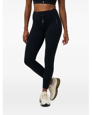 Sweaty Betty Drawstring-Waist Leggings - Black