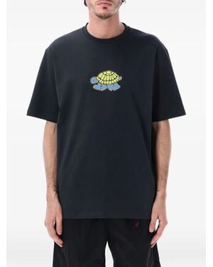 Gramicci Turtle-Print T-Shirt - Black
