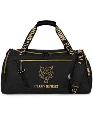 Philipp Plein Reisetasche Mit Tiger-Motiv - Schwarz