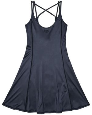 DIESEL D-Immy Flared Mini-Jurk - Blauw
