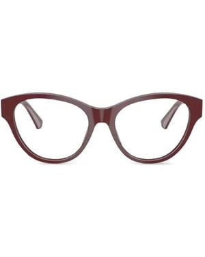 Burberry Klassische Cat-Eye-Brille - Braun