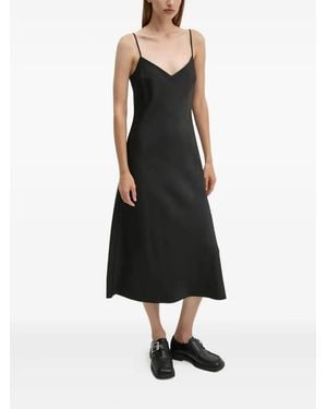 Day Birger et Mikkelsen V-Neck Strap Dress - Black