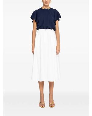 Nissa Midirock Mit Hohem Bund - Blau