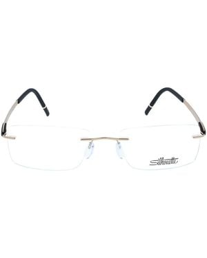 Silhouette Lunettes De Vue Sans Monture - Métallisé