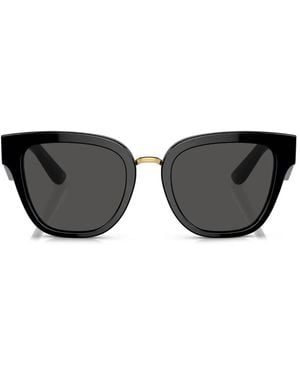 Dolce & Gabbana Leather Frame Dg4177 Tinted Lens Sunglasses  display picture 1