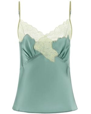 Vaillant Studio Lace-Detail Top - Green