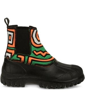 Diemme Knöchelhohe Lederstiefel - Schwarz