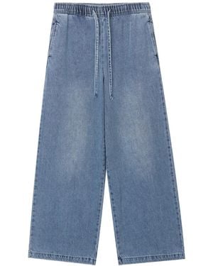 B+ AB Jean À Coupe Ample - Bleu