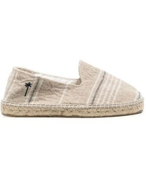 Manebí Striped Slip-On Espadrilles - Natural