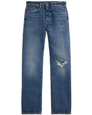 Polo Ralph Lauren Logo-Patch Jeans - Blue