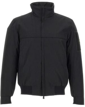 BOSS Zip-Up Bomber Jacket - Blue