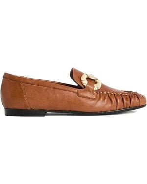 Karl Lagerfeld Eleia Loafers - Brown