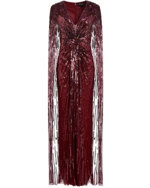 Jenny Packham Rush Gown - Purple