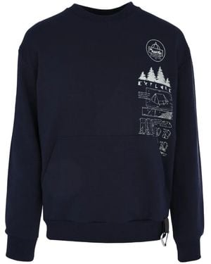 Mauna Kea Explorer Graphic Sweatshirt - Blue