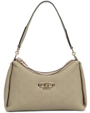 Guess Anise Logo-Embossed Tote Bag - Natural