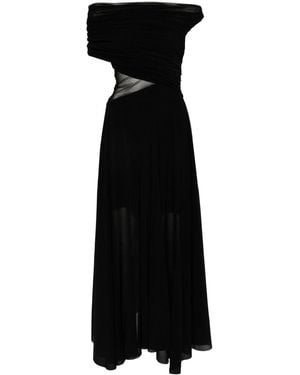 Philosophy Di Lorenzo Serafini Ruched Gown - Black