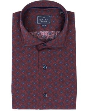Orian Patterned Shirt - Purple