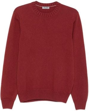 Vengera Round-Neck Jumper - Red