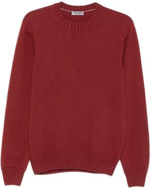 Vengera Pullover mit rundem Ausschnitt - Rot