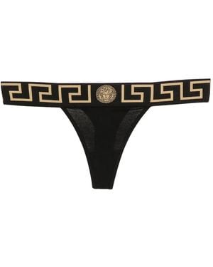 Versace V-Thong - Negro