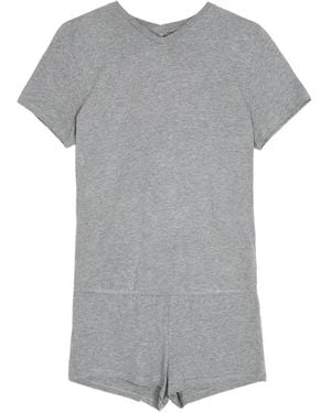 Paloma Wool Mono Corto Larry Con Cuello En V - Gris