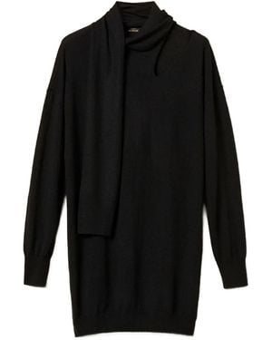 Twinset Cut-Out Mini Dress - Black