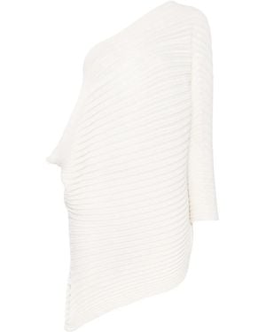 Issey Miyake Stream トップ - ホワイト