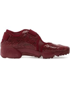 Nike Air Rift Embossed Strap Sneakers - Rouge
