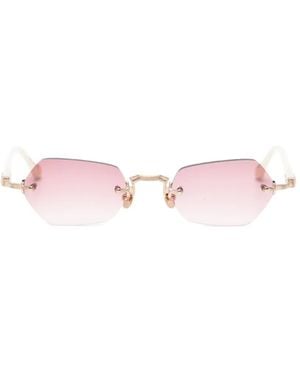 Matsuda Lunettes De Soleil À Monture Géométrique - Pink