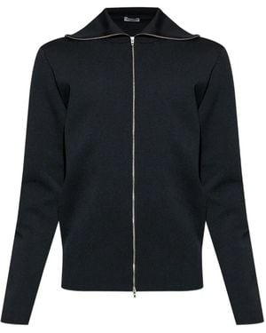 Jil Sander Zip-Up Cardigan - Blue
