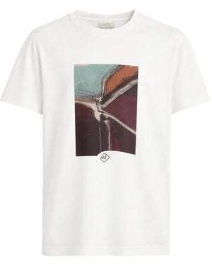 Pal Zileri T-Shirt À Imprimé Graphique - White