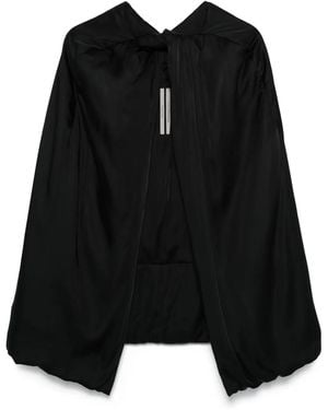 Rick Owens Capa Masto - Negro