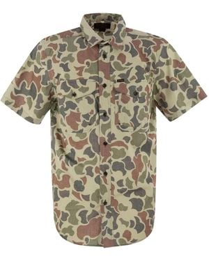 Filson Twin Lakes Patch-Pockets Shirt - Green