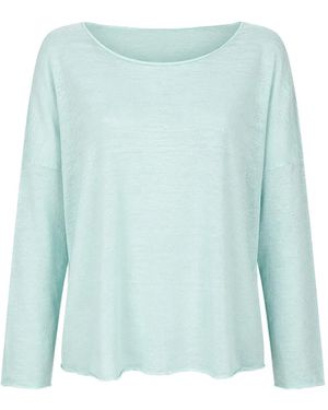 Be You Maglione Xenia Con Spalle Basse - Blu