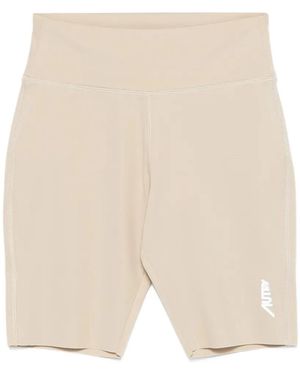 Autry Shorts Met Logo - Naturel