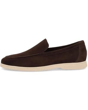 Frau Mocassins En Daim - White