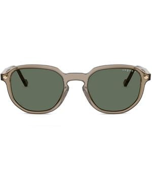 Vogue Eyewear Heart Oval-Frame Sunglasses - Green