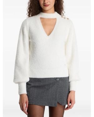 Guess Chocker Jumper - White