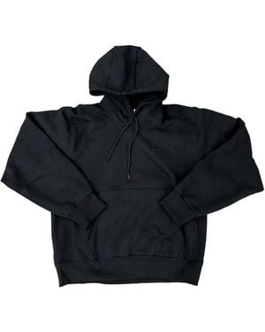 Nike Logo-Embroidered Hoodie - Black