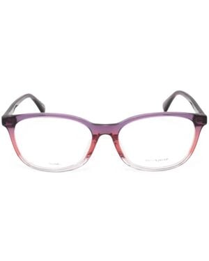 Kate Spade Haisley Gradient-Effect Geometric-Frame Glasses - Purple